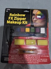 Halloween Rainbow Fx Zipper Makeup Kit NEW