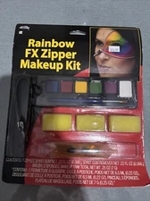 Halloween Rainbow Fx Zipper Makeup Kit NEW