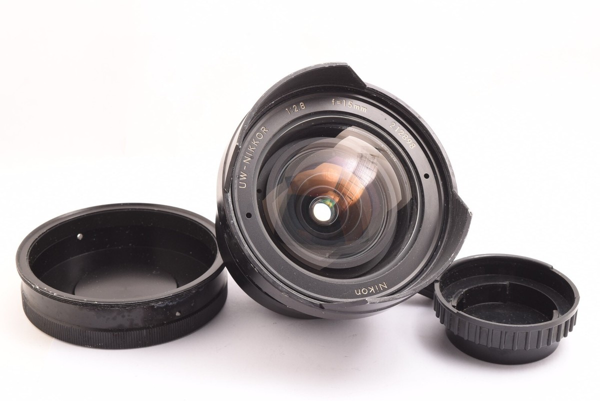Nikon UW-Nikkor 15mm F2.8 lens for NIKONOS-V #212898 kjm 131 Nikon UW-Nikkor 15mm F2.8 lens for NIKONOS-V #212898 kjm 131