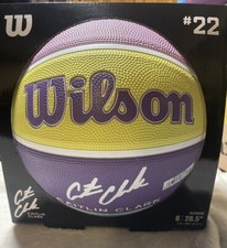 Wilson Caitlin Clark Inspire Basketball Purple Size 6 🏀 28.5 Inch NEVER OPENED
