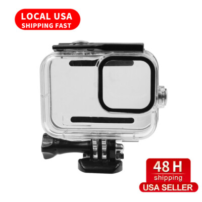 US STOCK Waterproof Case Diving Cover Protective Shell For Gopro9 Go Pro Hero 9