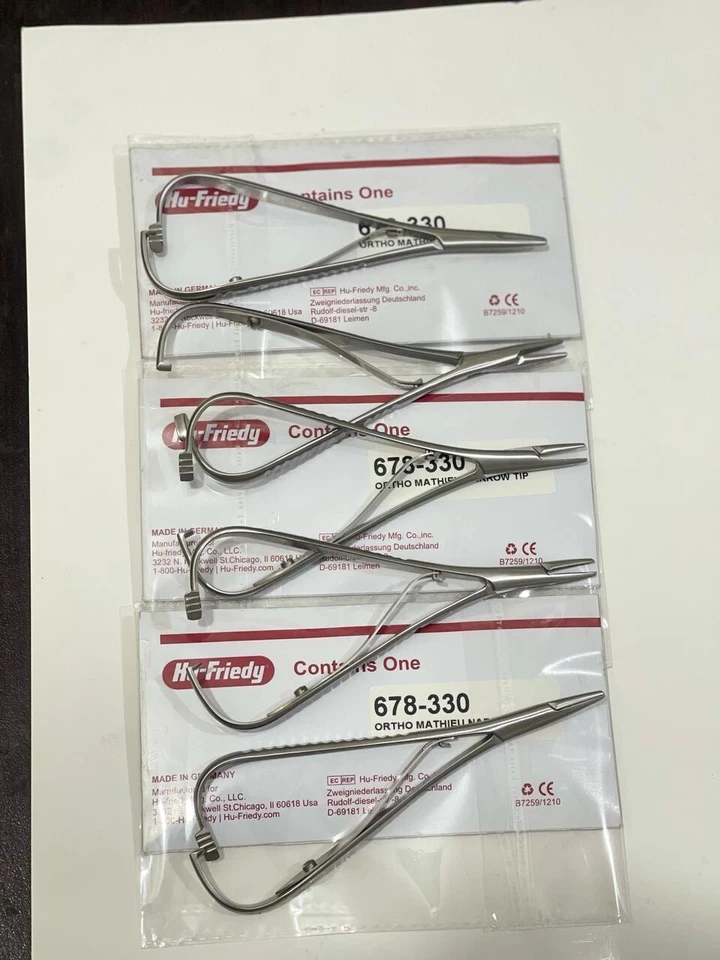 Alicates de ortodoncia punta estrecha HU FRIEDY Mathieu 5 piezas | 678-330 Foto 2 de 3