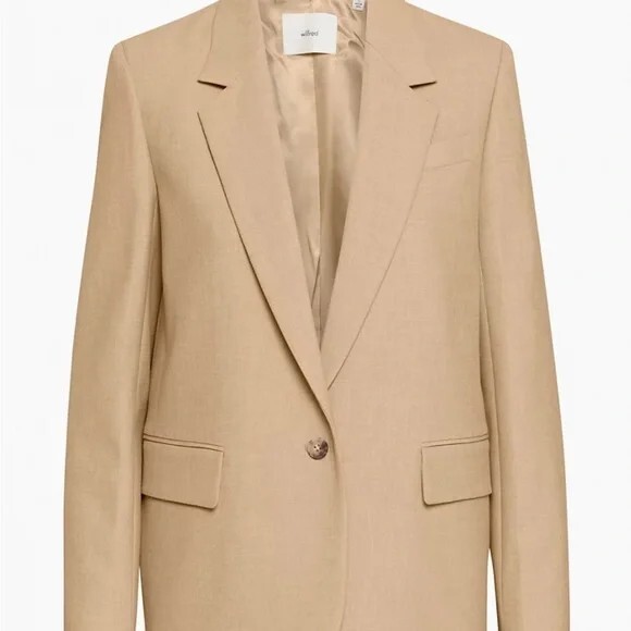 Wilfred Aritzia Relaxed Single Button Blazer Size… - image 2