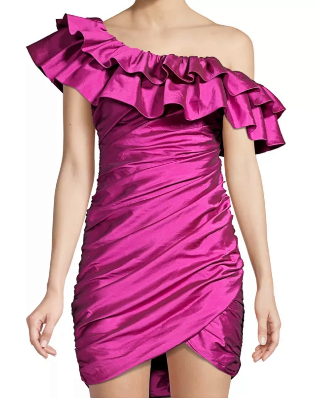 jay godfrey off the shoulder dress Green Baker Dress by Jay Godfrey