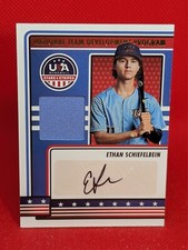 ETHAN SCHIEFELBEIN 2023 Panini Stars & Stripes NATL TEAM DEVELOPMENT JERSEY AUTO