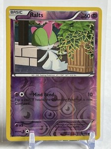 Ralts #59/113 Legendary Treasures Pokemon Reverse Holo Common Card