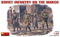 Miniart 35002 Sowjetische Infanterie Marschierend 1:35 Modellbau
