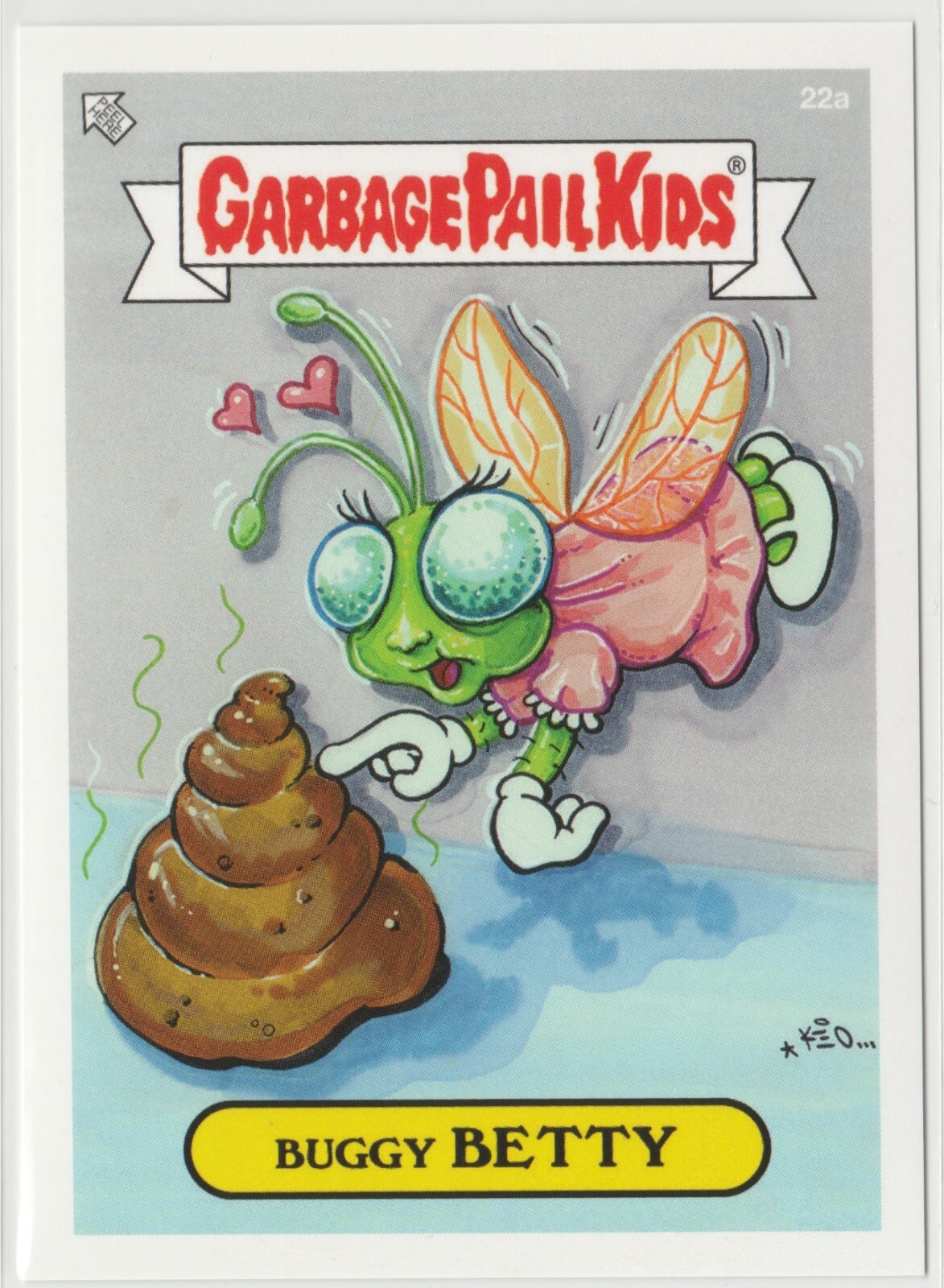 Buggy Betty Garbage Pail Kids GPK 2020 Beyond the Streets Series 1 Card #22a