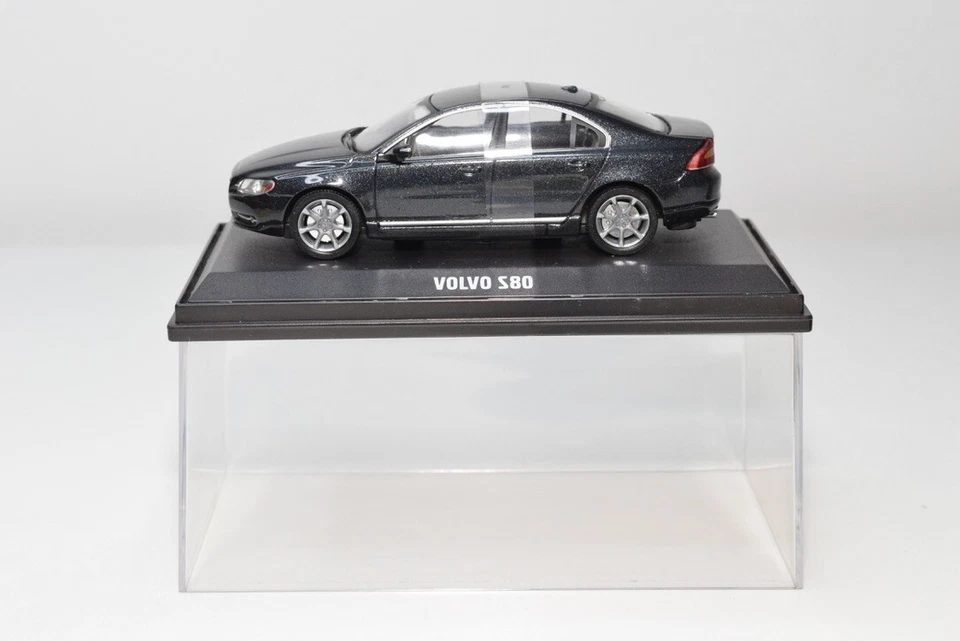 B22 1:43 MOTORART VOLVO S80 METALLIC BLACK MIB MOLTO RARO!!! - Immagine 2 di 4