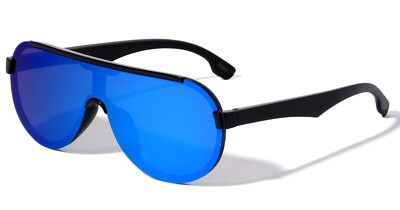 Sunglasses Blue Mirror Lens Driving Outdoor Wear Light Weight Comfortable Model