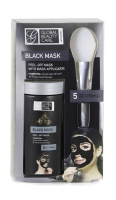 Purifying Peel-off Charcoal Blackhead Remover Mask W/ Applicator Face Cleansing