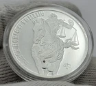 Black Horse of Famine 1 oz .999 Fine Silver Round Horsemen of the Apocalypse