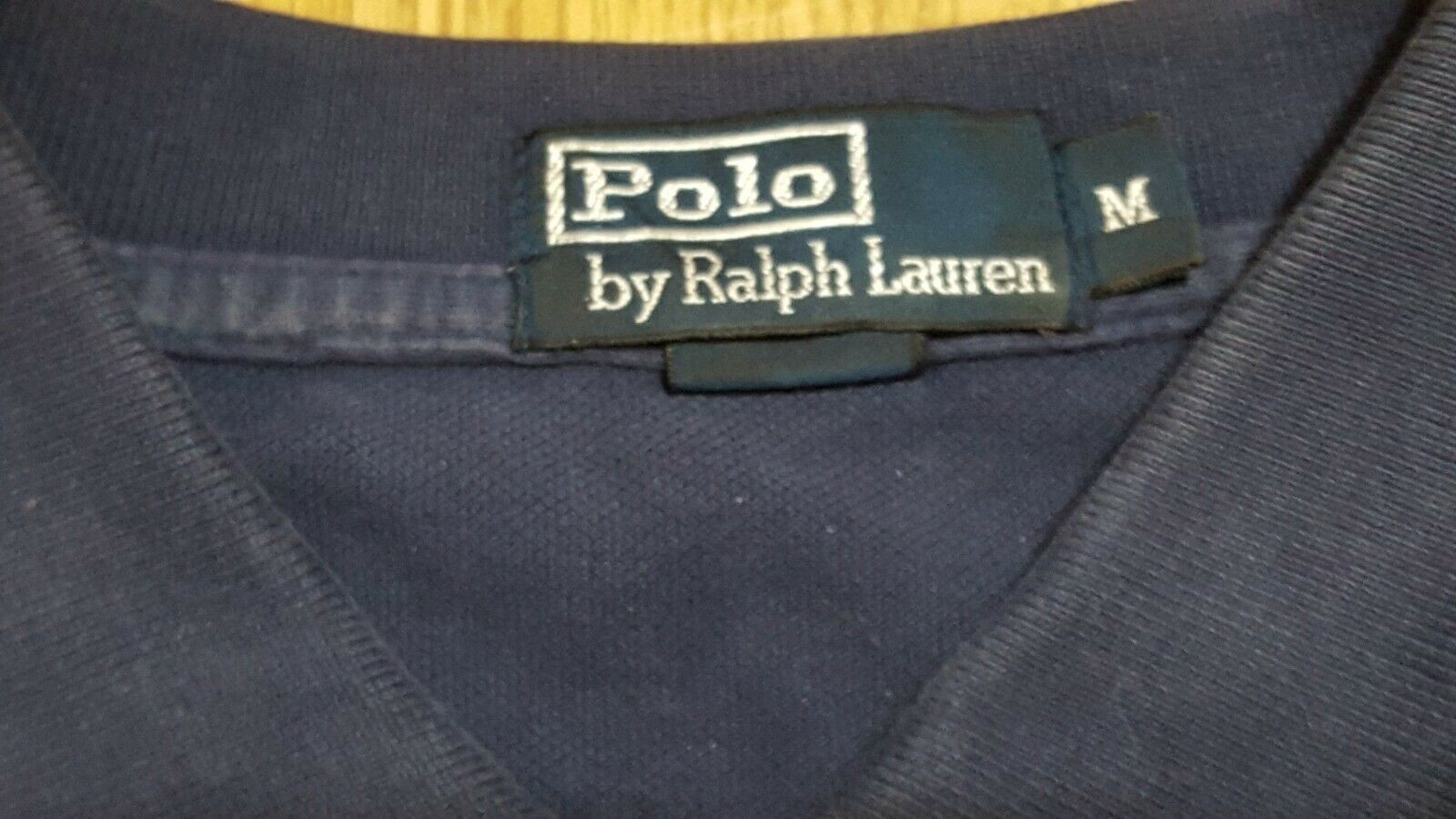 PONY Polo Ralph Lauren maglietta maglietta maniche corte blu navy taglia M