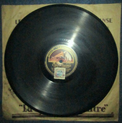 Lied für kleines Pferd SEVERAC +Les briceaux  FAURE PANZERA Opera Vinyl 78 T