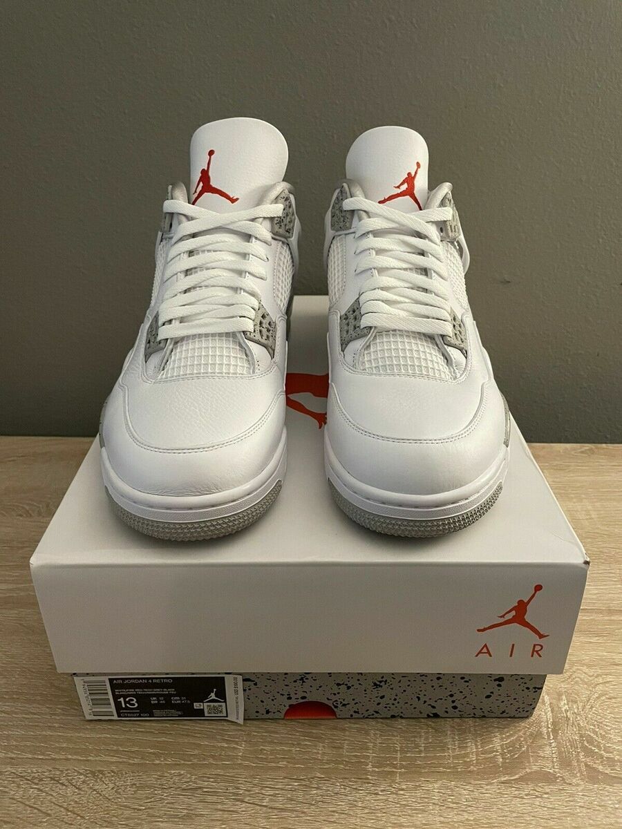 Nike Air Jordan 4 Retro Tech White Oreo 2021 CT8527-100 Size Nike Air Jordan 4 Retro Tech White Oreo 2021 CT8527-100 Size