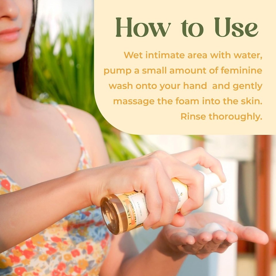 Tree to Tub pH Balance Feminine Wash FragranceFree Botanical Vaginal Cleanser eBay