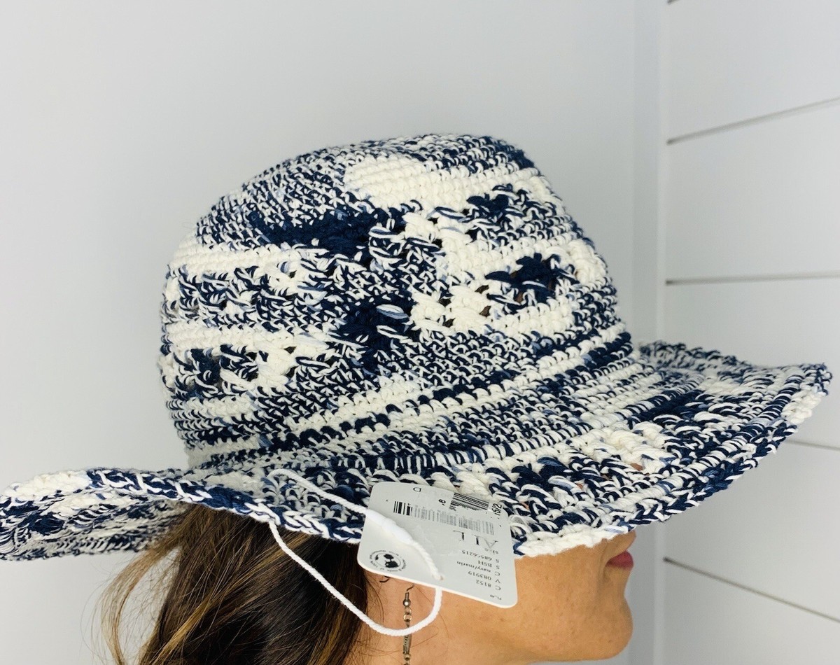 NEW Free People LUSANA Boca Wide Brim Shade Hat Woven | eBay display picture 2