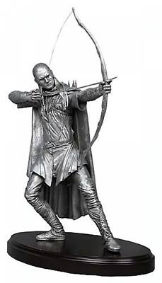 Lord of The Rings LEGOLAS Orlando Bloom FINE Pewture Metal Statue 61cm Neca Rare