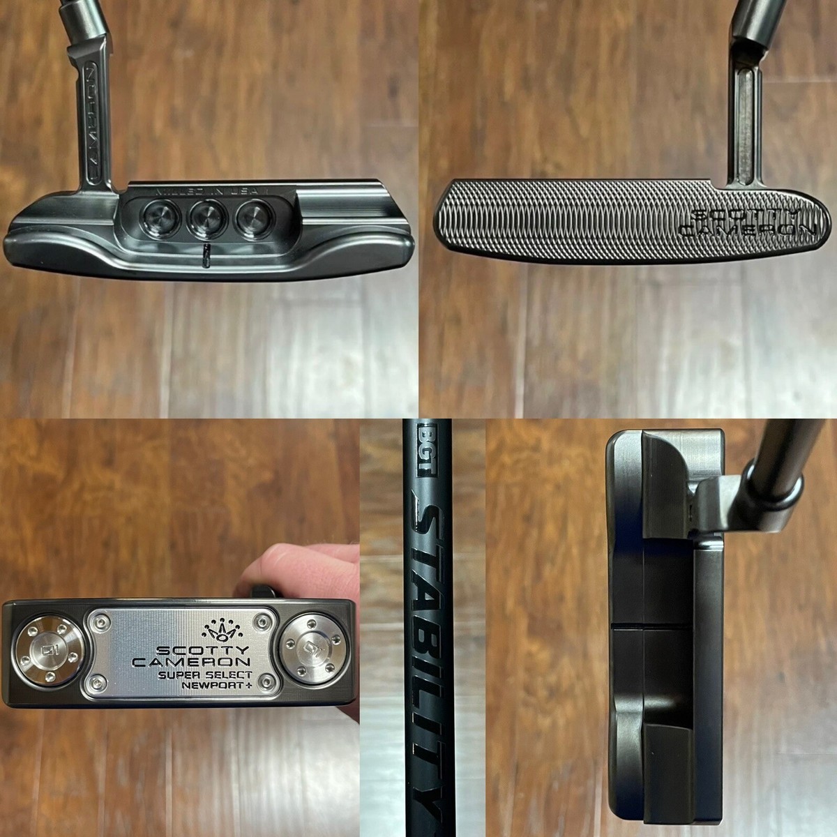 Scotty Cameron Super Select Newport Plus Putter W/ Stability