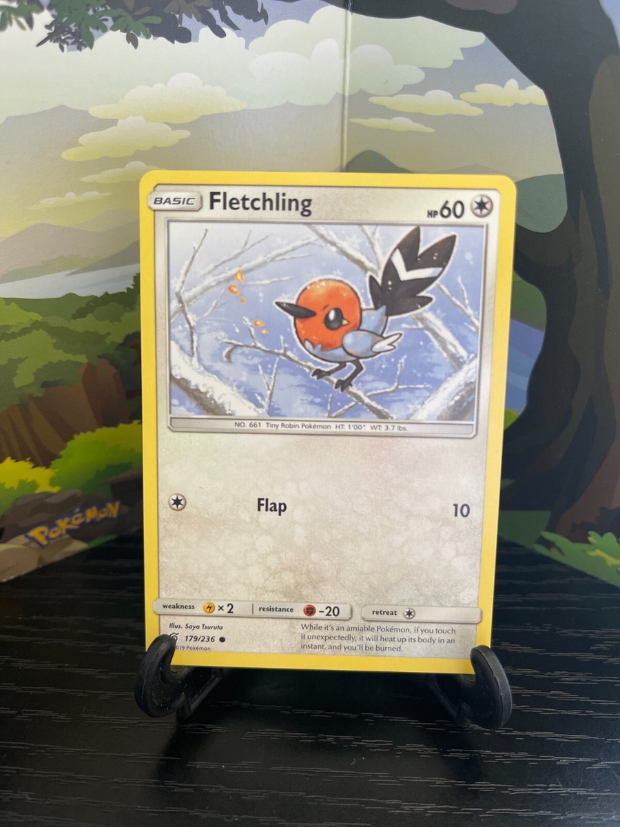 Fletchling 179/236 Unified Minds Common Pokemon Card TCG