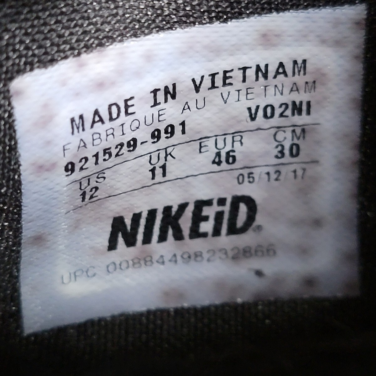 Nike iD Kobe AD Shoes Mens Size 12 Black Silver Basketball Sneakers 921529-991 Nike Kobe A.D. Men main image 3