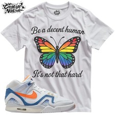 Shirt To Match Air Tech Challenge II Stone Blue Unisex Tee Maglietta Farfalla