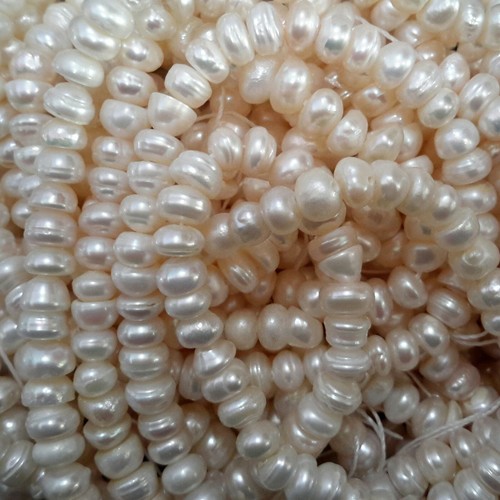 Nat Cultured Freshwater Pearl, 5.5-6.5x4-5mm, Approx 80 pcFree Post Oz Seller - Picture 3 of 4