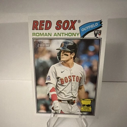 Topps Heritage Roman Anthony Rookie Image Variation #86 Red Sox Baseball Card