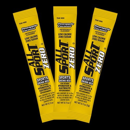 All-Sport Zero - Sports Drink Sticks - 50 Count Pineapple Coconut 