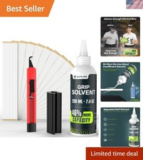 Complete Professional Golf Grip Kit: Solvent, Tape Options  Hook Blade Included