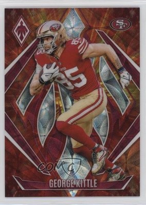 2024 Panini Phoenix FireBurst 261/350 George Kittle #63 1n8m