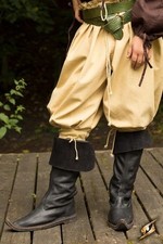 Medieval Leather Travellers Boots Costume Re-enactment Stage LARP