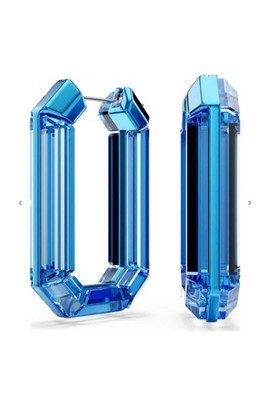 Swarovski Crystal Lucent Creolen, Blau 5633950 Nagelneu + Geschenktüte  