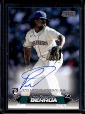 2024 Topps Stadium Club Prelander Berroa Auto RC Rookie #SCBA-PB Mariners