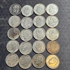 108 Roosevelt Silver  Dimes