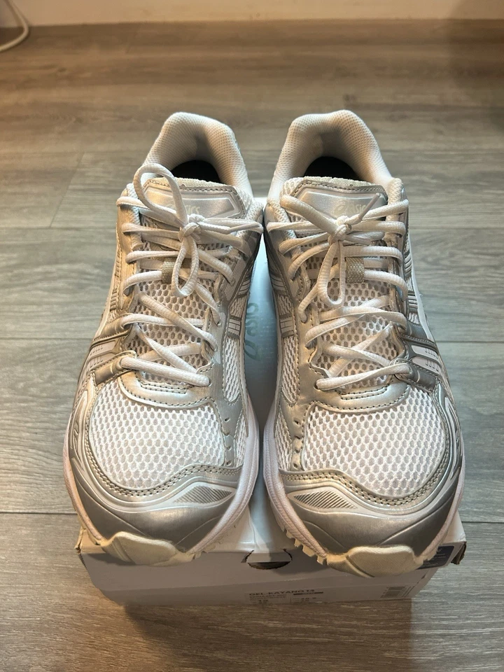 Asics Gel Kayano 14 JJJJound “Silver White” Size 12 - Image 2 of 4