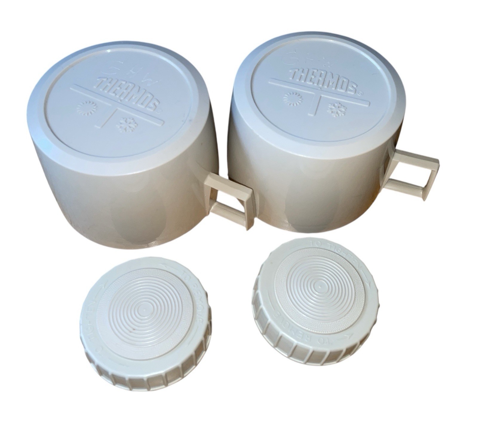 Replacement Parts 2 Cups 2 Stoppers Beige Tan Read Descripti