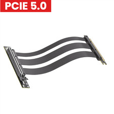 20CM 90  PCIE 5.0 16X GPU Graphics Card Riser Cable Gen5 GPU Adapter Cable