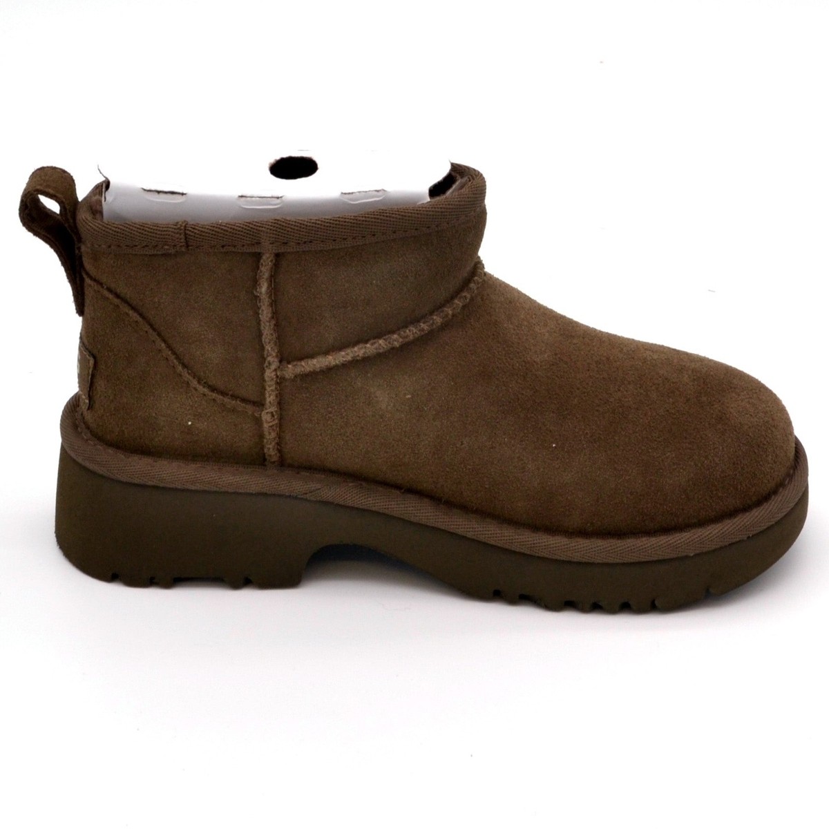 UGG Kids Ds' Classic Ultra Mini New Heights Boots | Hickory