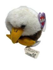 BALDWIN THE BALD EAGLE By Swibco vintage plush Stuffed Animal /w tags