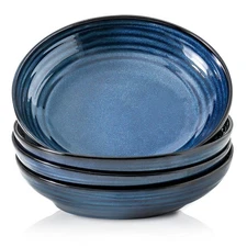 Pasta Bowls, 32 Oz Ceramic Serving Bowls Set of 4-8.7 Inch Serving Dishes for...