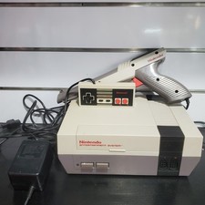 Nintendo NES Console Bundle W/ Controller + Zapper | Tested Working New 72 pin