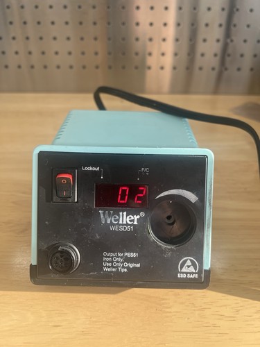 Weller WESD51 Soldering Station 60w 120V 60HZ
