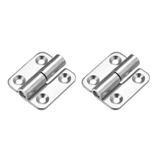1.5" Lift Off Hinge 304 Stainless Steel Right Detachable Small Slip Hinges 4PACK