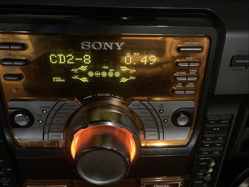 Sony HCD-ZX66i Mini Hi-Fi Stereo System w/ SS-ZX66i Speakers 5-CD - TESTED - Picture 19 of 24