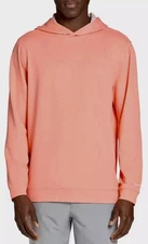 NEW Mens $75 WALTER HAGEN Performance 11 Pullover Golf Hoodie Coral XL