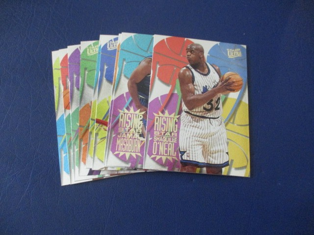 9) 1995-96 Fleer Ultra Rising Stars - Complete Set Foil Insert