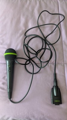 Original OG Xbox Wired Microphone with Mad Catz Microphone Adapter