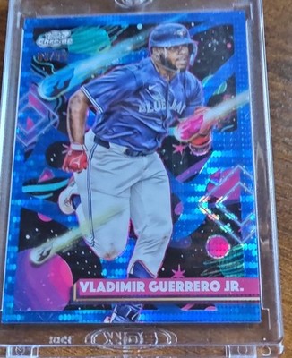 2025 Topps Cosmic Chrome - Vladimir Guerrero Jr. #30 Blue Moon Refractor /99
