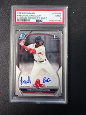 2023 Bowman Freili Encarnacion Chrome Auto 1st Prospect #CPA-FE Red Sox PSA 9